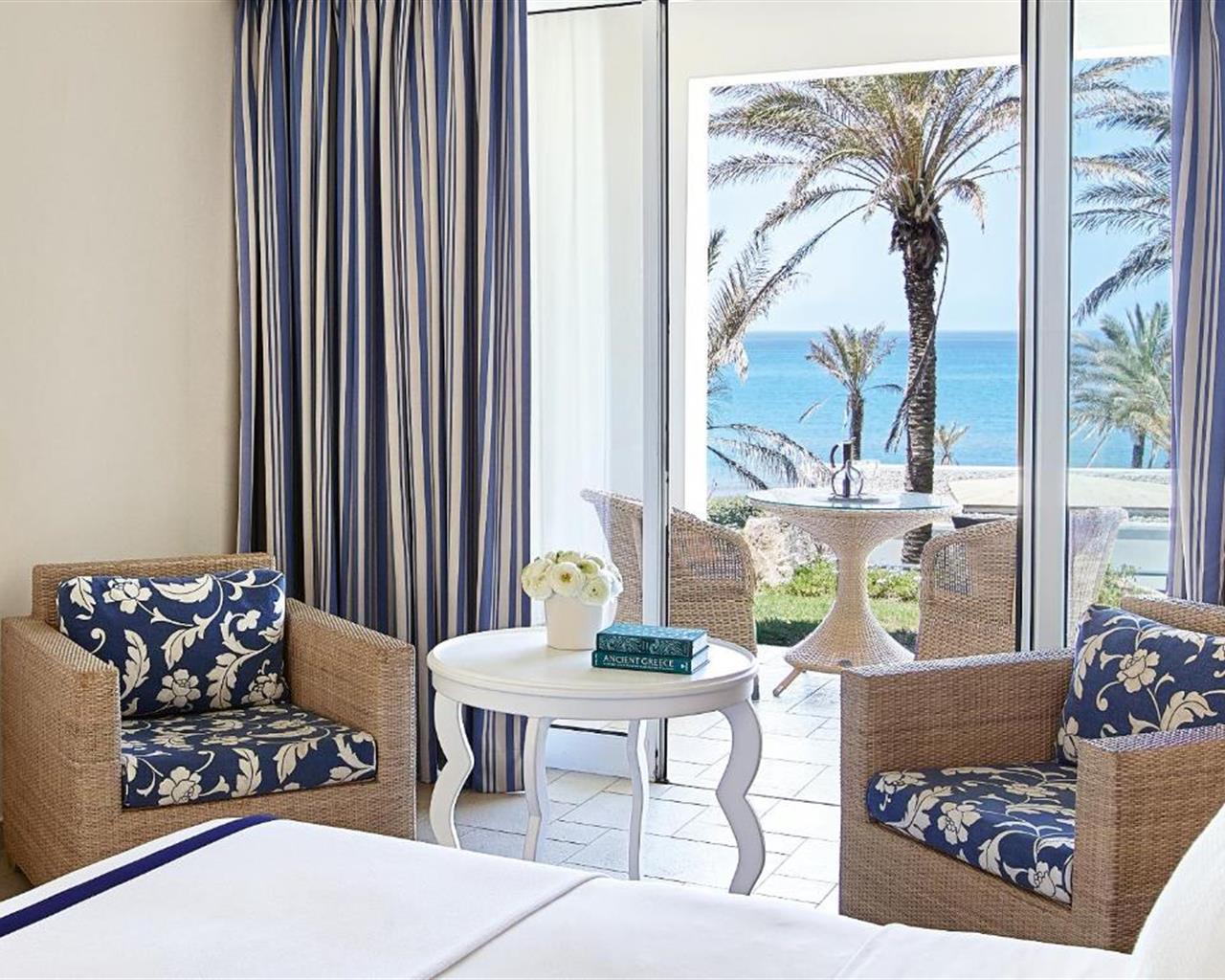 Grecotel La Riviera at Riviera Olympia Aqua Park, Lutra Kilinis, Grčka — Bungalow Superior Sea View
