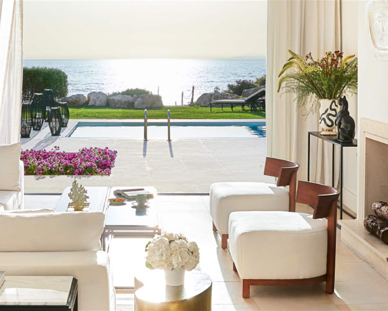 Mandola Rosa A Grecotel Resort to Live, Lutra Kilinis, Grčka — Villa Presidential Beach Residence