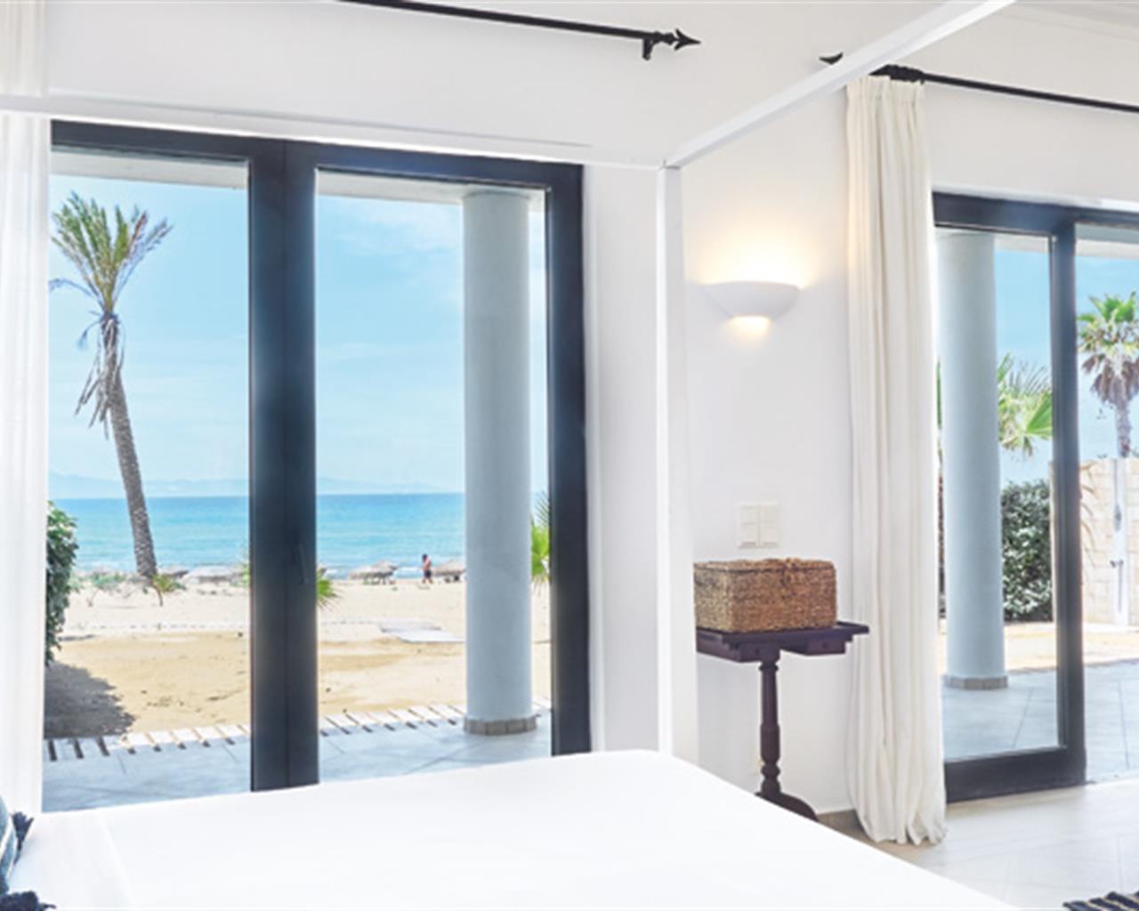 Grecotel Luxme Oasis at Riviera Olympia Aqua Park, Lutra Kilinis, Grčka — Villa Beach