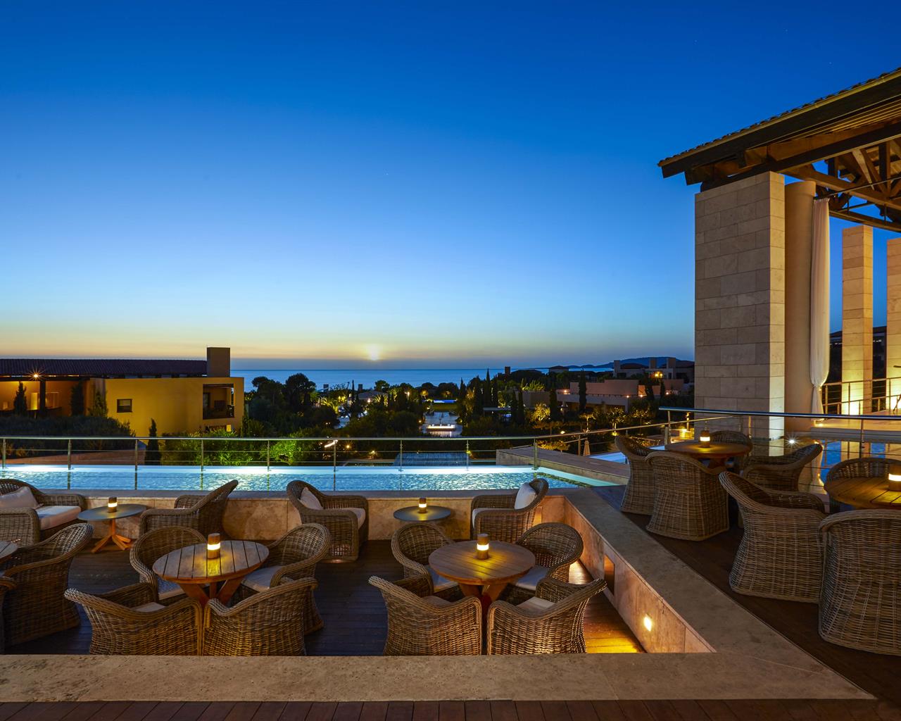 The Romanos Resort Costa Navarino, the Luxury Collection, Kosta Navarino, Grčka — restoran
