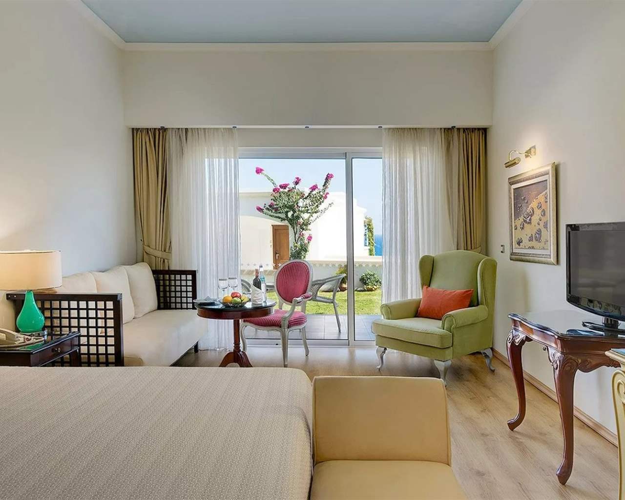 Atrium Prestige Thalasso Spa Resort & Villas, Rodos, Grčka — Room Single Deluxe Garden View