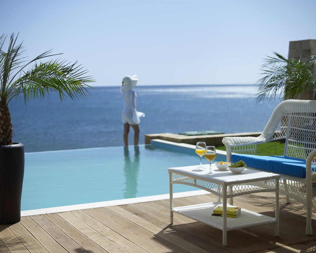 Atrium Prestige Thalasso Spa Resort & Villas, Rodos, Grčka — Villa  Beach Ambassador with Private Pool 2-Bedrooms Maisonettes/Signature Collection Sea View