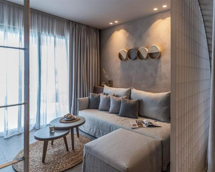 Elissa Adults-Only Lifestyle Beach Resort, Koskinu, Grčka — Junior Suite Sharing Pool Sea View