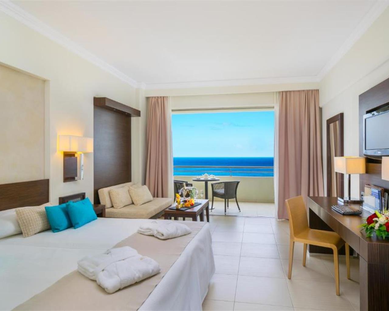 Elysium Resort & Spa, Koskinu, Grčka — Guestroom Deluxe Sea View