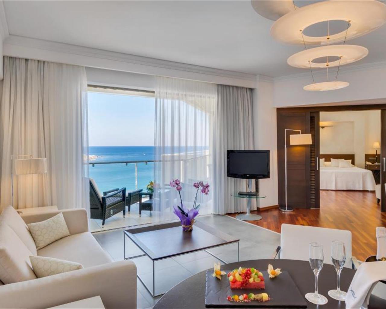 Elysium Resort & Spa, Koskinu, Grčka — Suite Elite Club Sea View
