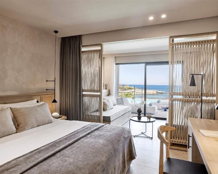 Helea Lifestyle Beach Resort, Koskinu, Grčka — Junior Suite Swim Up Sea View