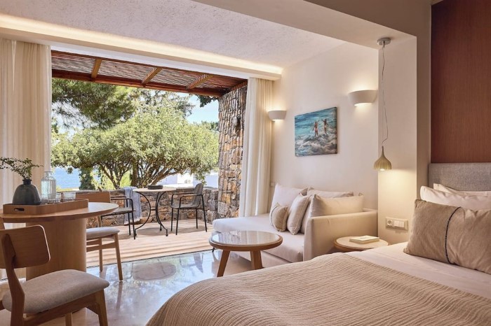 St. Nicolas Bay Resort Hotel & Villas, Agios Nikolaos, Grčka — Double for Single Use Classic Limited Sea View