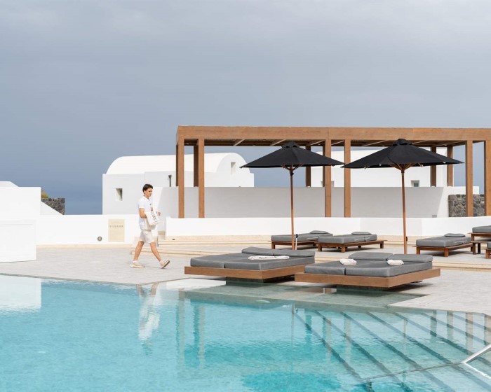 Santo Pure Oia Suites & Villas Adults Only, Oia, Grčka — smeštajna jedinica