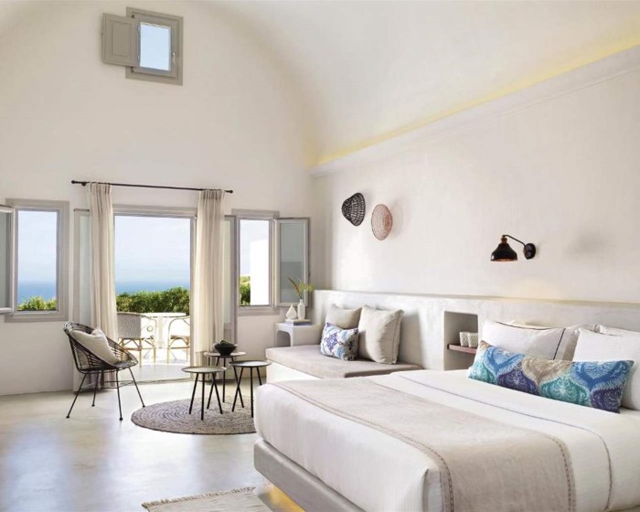 Santo Pure Oia Suites & Villas Adults Only, Oia, Grčka — Junior Suite With Jacuzzi Junior Suite Sea View