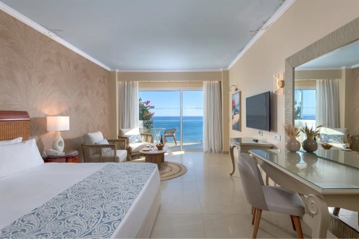 Atrium Prestige Thalasso Spa Resort & Villas, Rodos, Grčka — Room Single Deluxe Premium Sea View
