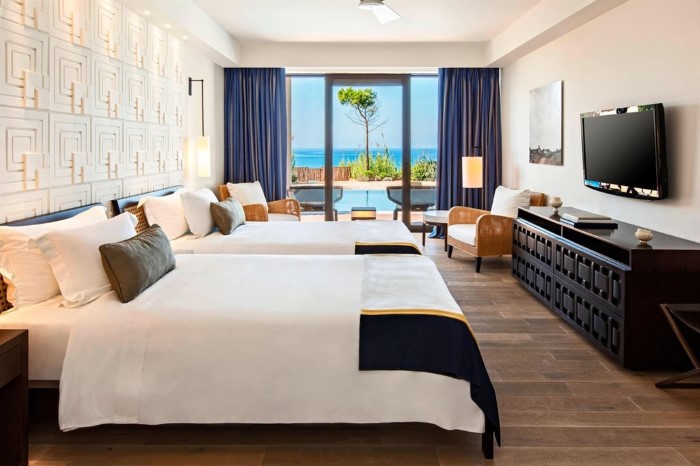 The Romanos Resort Costa Navarino, the Luxury Collection, Kosta Navarino, Grčka — Villa Ambassador Infinity - Ithomi & Sapienza