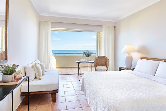 Grecotel Luxme Oasis at Riviera Olympia Aqua Park, Lutra Kilinis, Grčka — Bungalow For Single Use Sea View