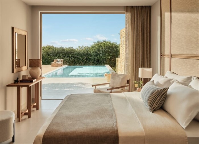 Ikos Olivia, Gerakini, Grčka — Bungalow Suite 2 BedRoom Deluxe Private Pool Garden View