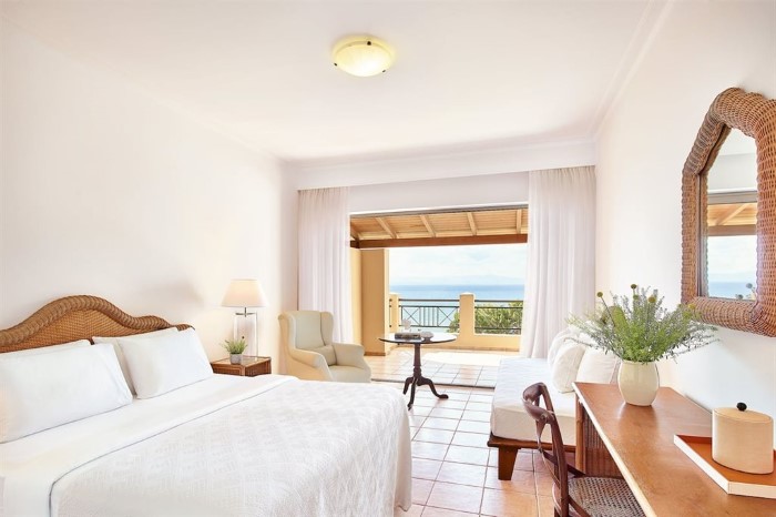 Grecotel Luxme Oasis at Riviera Olympia Aqua Park, Lutra Kilinis, Grčka — Double for Single Use Sea View