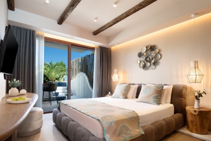 Alexandra Golden Thassos Boutique Hotel, Skala Panagia (Golden Beach), Grčka — Double Room Deluxe / Sharing Pool