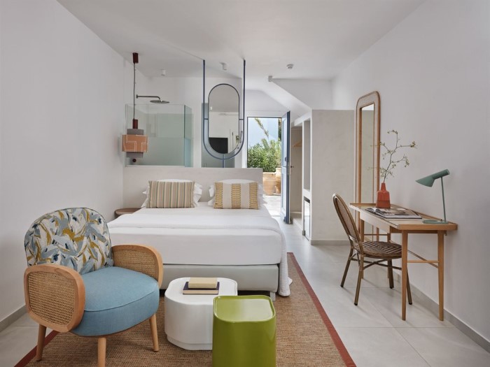Myconian Sunrise Relais & Chateaux, Elia, Grčka — Double Room Standard Garden View
