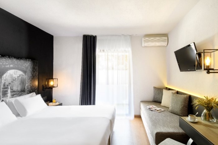 Akrathos Beach Hotel, Uranopolis, Grčka — Double Room /TWIN Garden View