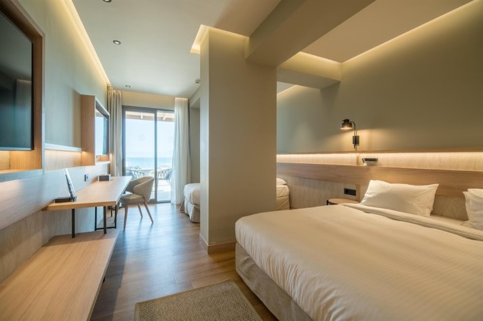 Senseana Sea Side Resort & Aquadventure, Iraklion, Grčka — Family Classic Family Sea View
