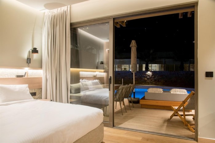 Senseana Sea Side Resort & Aquadventure, Iraklion, Grčka — Family Classic Private Pool