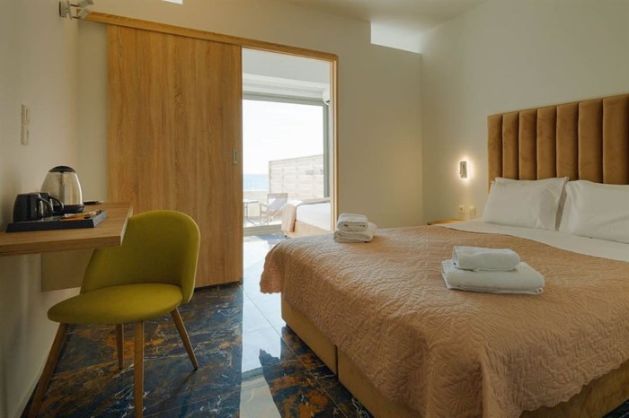 Ninos Grand Beach Hotel & Resort Preveza, Kastrosikija, Grčka — Family Room Superior with sliding doors Sea View