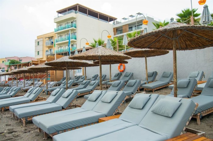 Akasha Beach Hotel & Spa, Kutulufari, Grčka — plaža