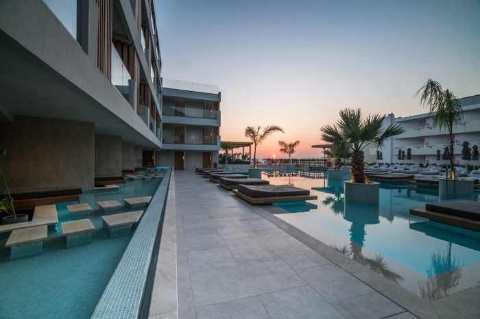 Akasha Beach Hotel & Spa, Kutulufari, Grčka — plaža