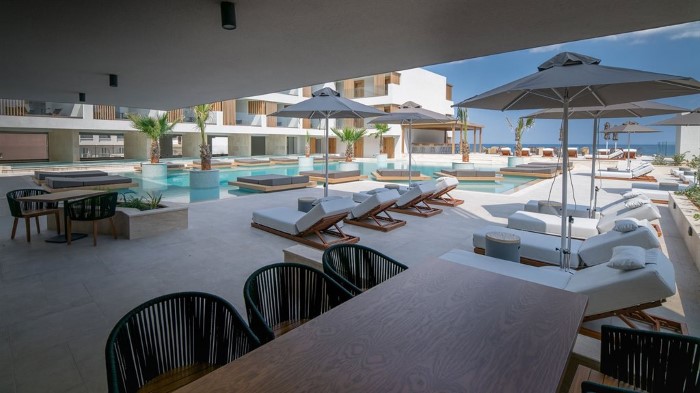 Akasha Beach Hotel & Spa, Kutulufari, Grčka — plaža