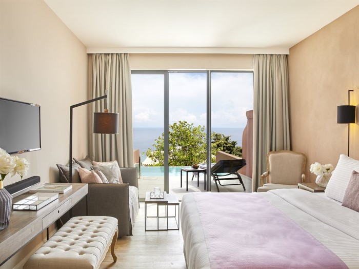 Nido-Adults only, Agios Ioannis Peristeron, Grčka — Junior Suite Private Pool Sea View