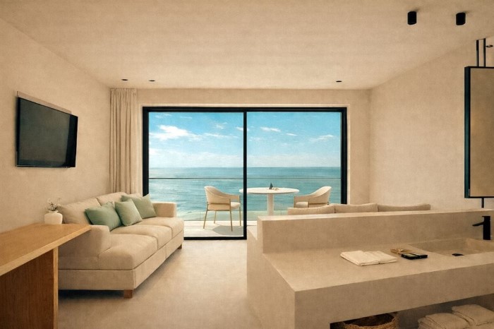 Zeus Eleva Miraya Adults Only, Agios Nikolaos, Grčka — Junior Suite For Single Use Sharing Pool Panorama Sea View