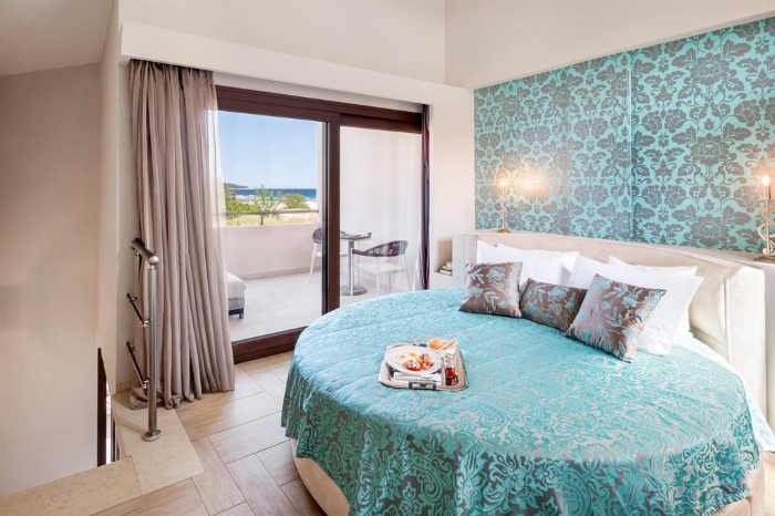 Alexandra Golden Thassos Boutique Hotel, Skala Panagia (Golden Beach), Grčka — Maisonette Private Pool Sea View