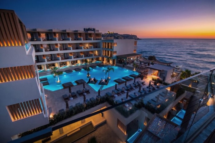 Akasha Beach Hotel & Spa, Kutulufari, Grčka — plaža