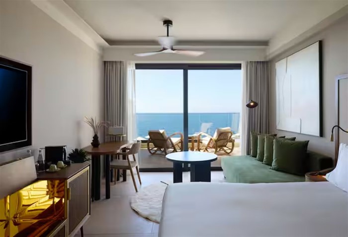 Aulus Chania Curio Collection by Hilton (Adults Only Hotel), Hania, Grčka — Room For Single Use Infinite Sea View Escape