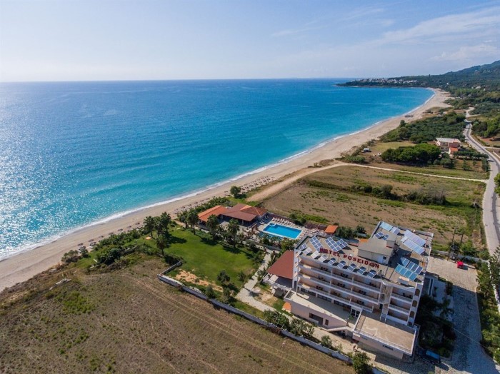 Poseidon Beach Hotel, Kanali – Kastrosikija, Grčka — plaža