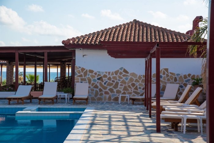 Poseidon Beach Hotel, Kanali – Kastrosikija, Grčka — plaža