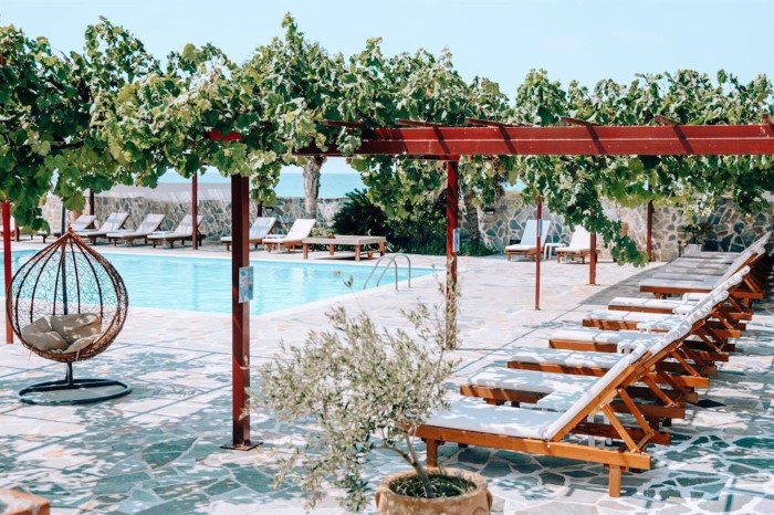 Poseidon Beach Hotel, Kanali – Kastrosikija, Grčka — plaža