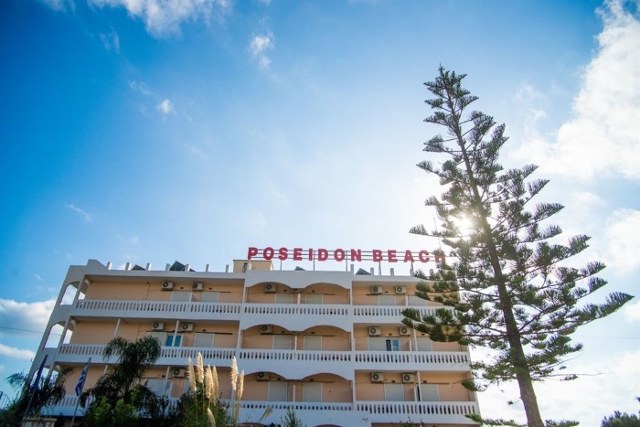 Poseidon Beach Hotel, Kanali – Kastrosikija, Grčka — plaža