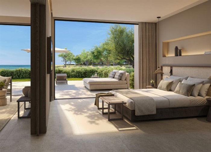 Ikos Kissamos, Kisamos, Grčka — Suite 1 BedRoom Private Garden Side Sea View