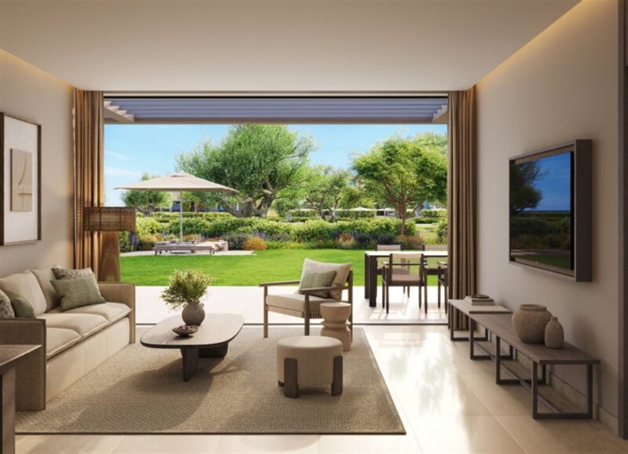 Ikos Kissamos, Kisamos, Grčka — Suite 2 BedRoom Deluxe Private Garden Garden View