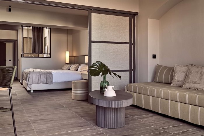 Numo Ierapetra Beach Resort Crete, Curio Collection by Hilton Adults Only (16+), Ierapetra, Grčka — Suite 2 BedRoom Absolute with Balcony Garden View