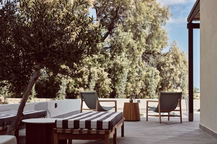 Numo Ierapetra Beach Resort Crete, Curio Collection by Hilton Adults Only (16+), Ierapetra, Grčka — Suite 2 BedRoom Individual Pool King Evergreen Absolute Garden View