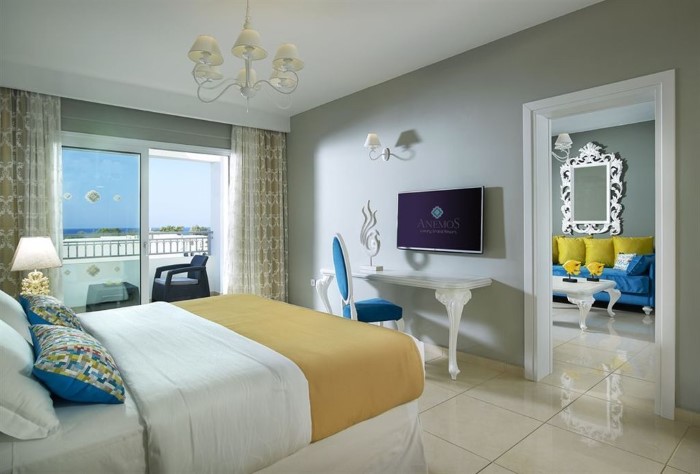 Anemos Luxury Grand Resort, Georgiupolis, Grčka — Suite Deluxe Garden View
