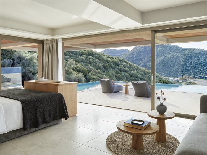 Elix, Karavostasi – Perdika, Grčka — Suite  Deluxe Private Pool Sea View