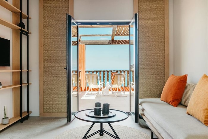 Candia Park Village, Agios Nikolaos, Grčka — Suite For Single Use Serenity Suite Sea Front