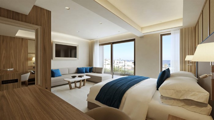 Nana Royal Premium Resort & Spa, Hersonisos, Grčka — Suite Luxury Open Plan/Sharing Pool/Direct Pool Access Sea View