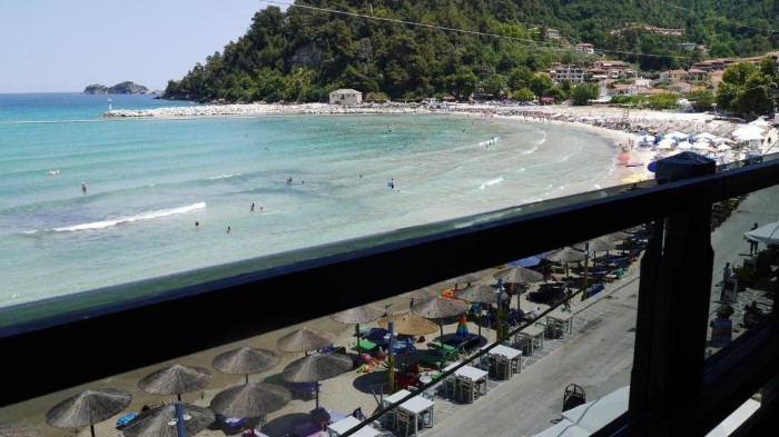 Blue Sea Beach Hotel, Skala Potamia, Grčka — Studio Sea View