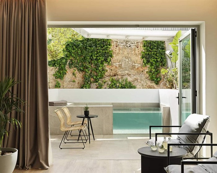 NIKO Seaside Resort Crete - MGallery Hotel Collection Adults Only, Agios Nikolaos, Grčka — Junior Suite Plunge Pool Atrium View
