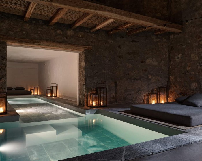 Nomad Mykonos, a Small Luxury Hotel of the World, Elia, Grčka — Suite Cave with Private Pool & Yard
