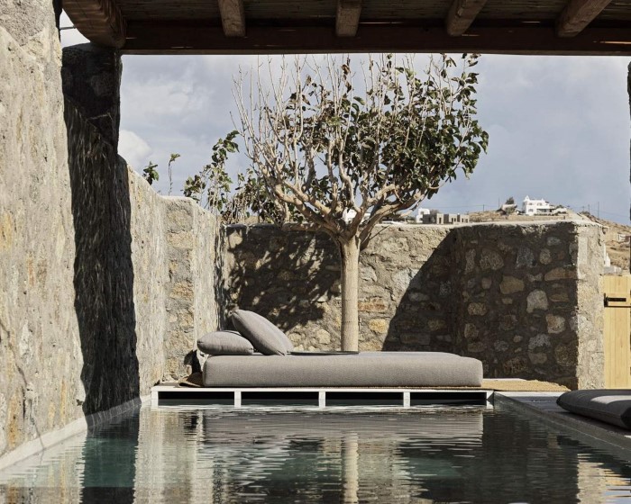 Nomad Mykonos, a Small Luxury Hotel of the World, Elia, Grčka — Suite Nomad with Private Pool & Yard