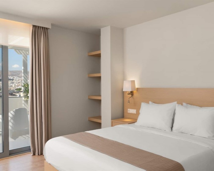 Gallery Central Hotel, Grčka — Double for Single Use Superior with Terrace City View