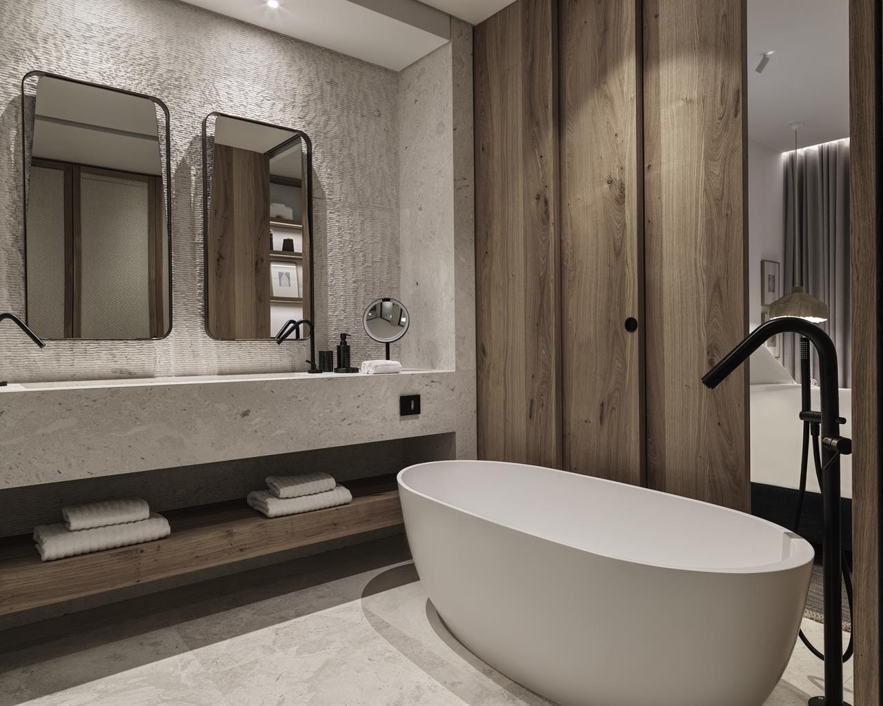 W Costa Navarino Adults Only, Costa Navarino, Pilos, Grčka — Suite 1 BedRoom W Beachfront Infinity